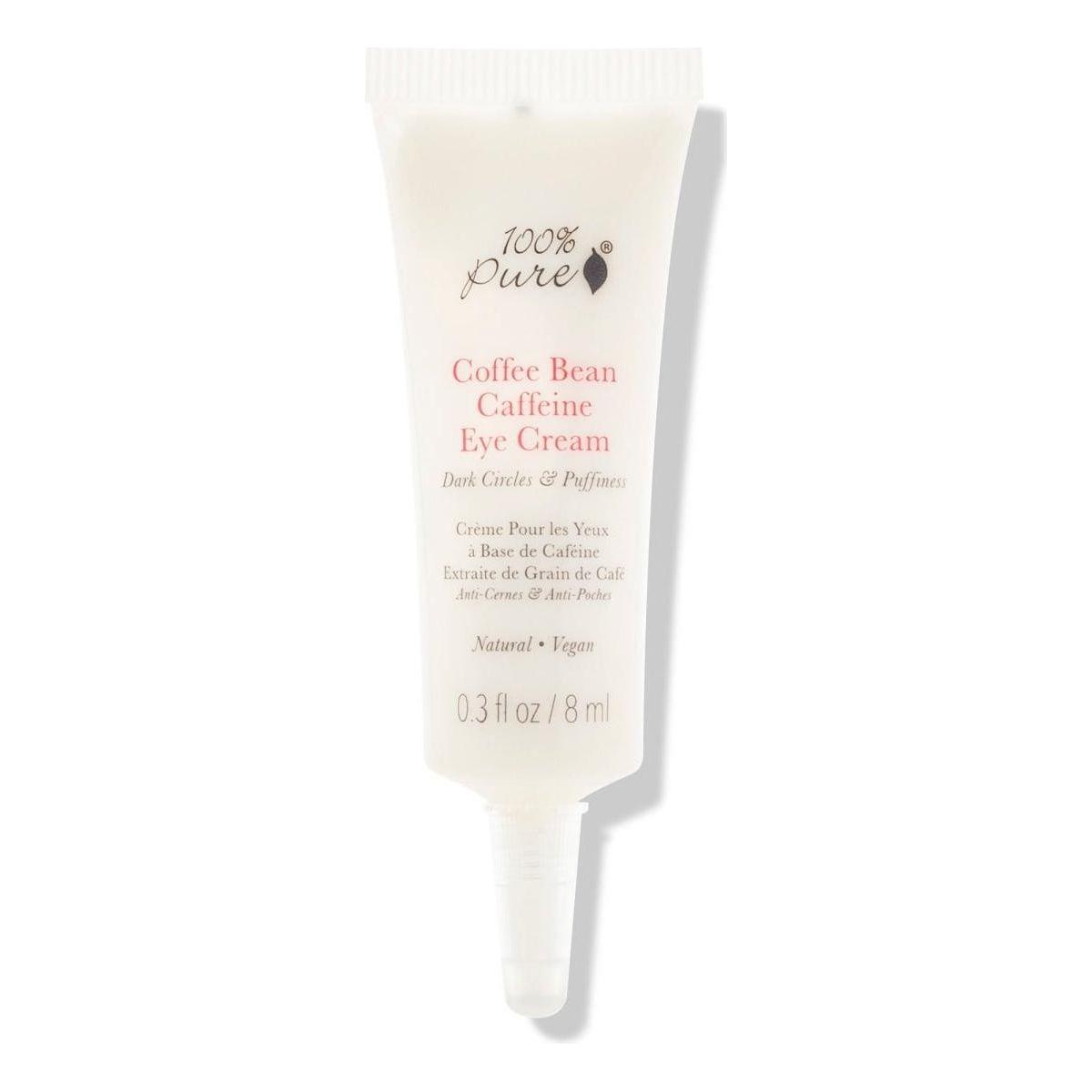 100% PURE Coffee Bean Caffeine Eye Cream - 30ml - Glam Global UK100% PURE