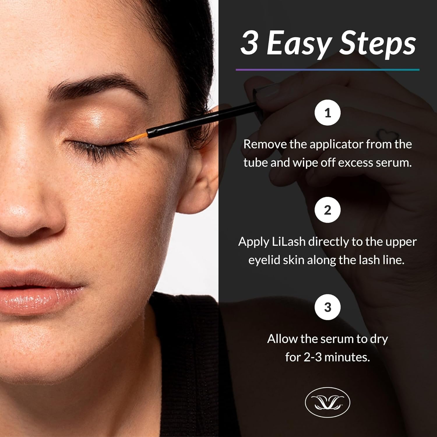 LiLash Purified Eyelash Serum – 2.0ml | Thicker, Longer, Stronger Lashes in Weeks