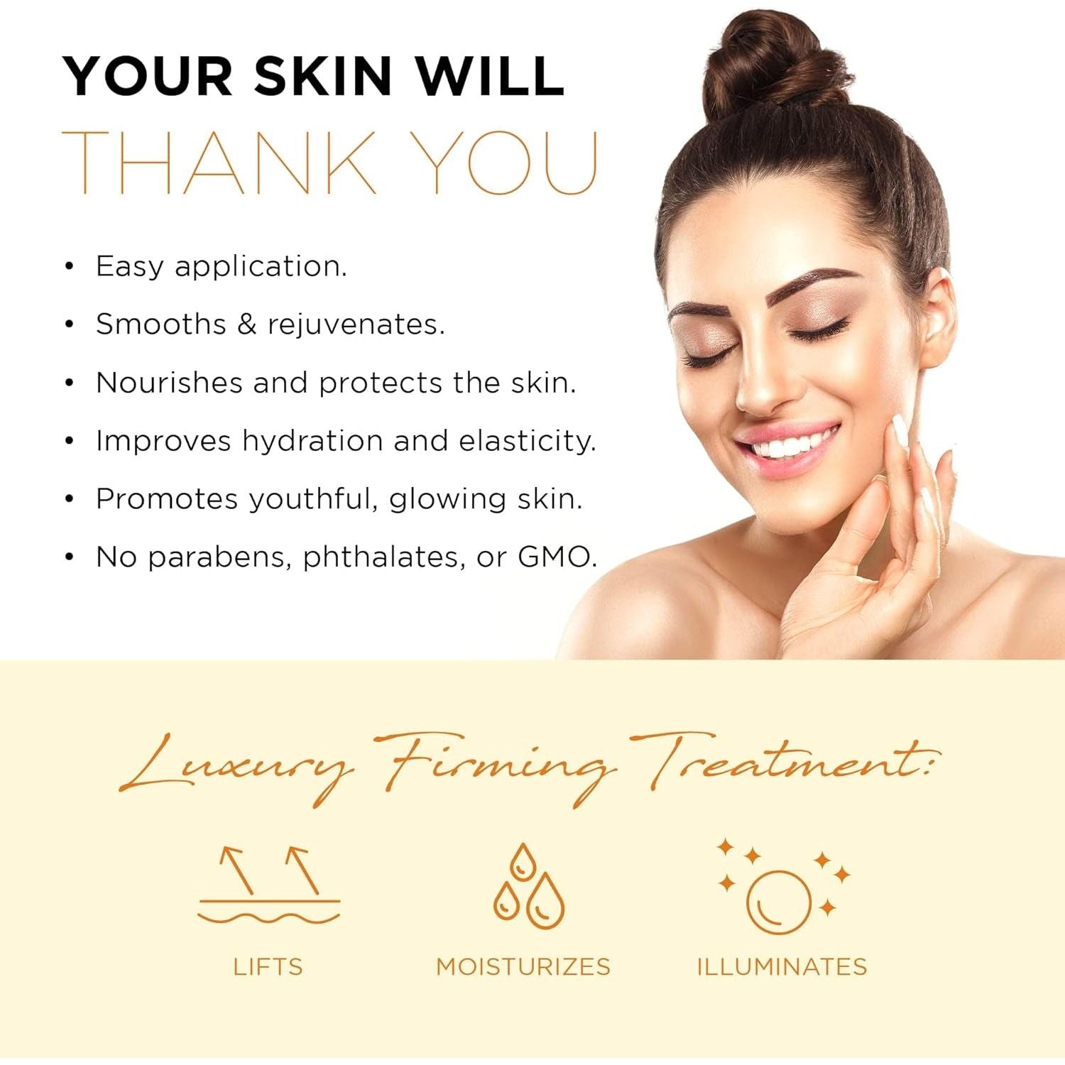 Azure Cosmetics Vitamin C & Collagen Moisturizing Day Cream – 50ml | Brightening & Firming Daily Hydration