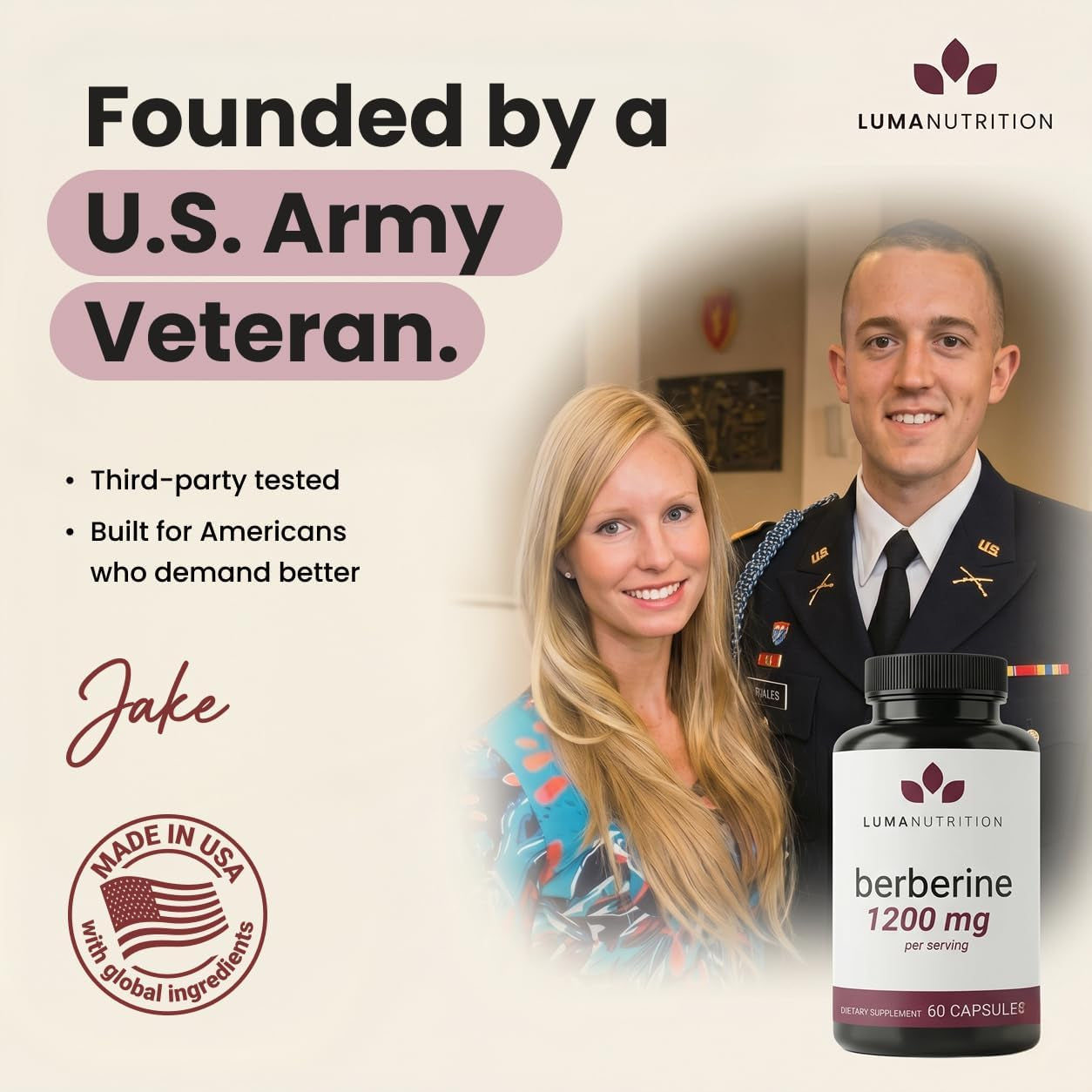Luma Nutrition Berberine – product view 2