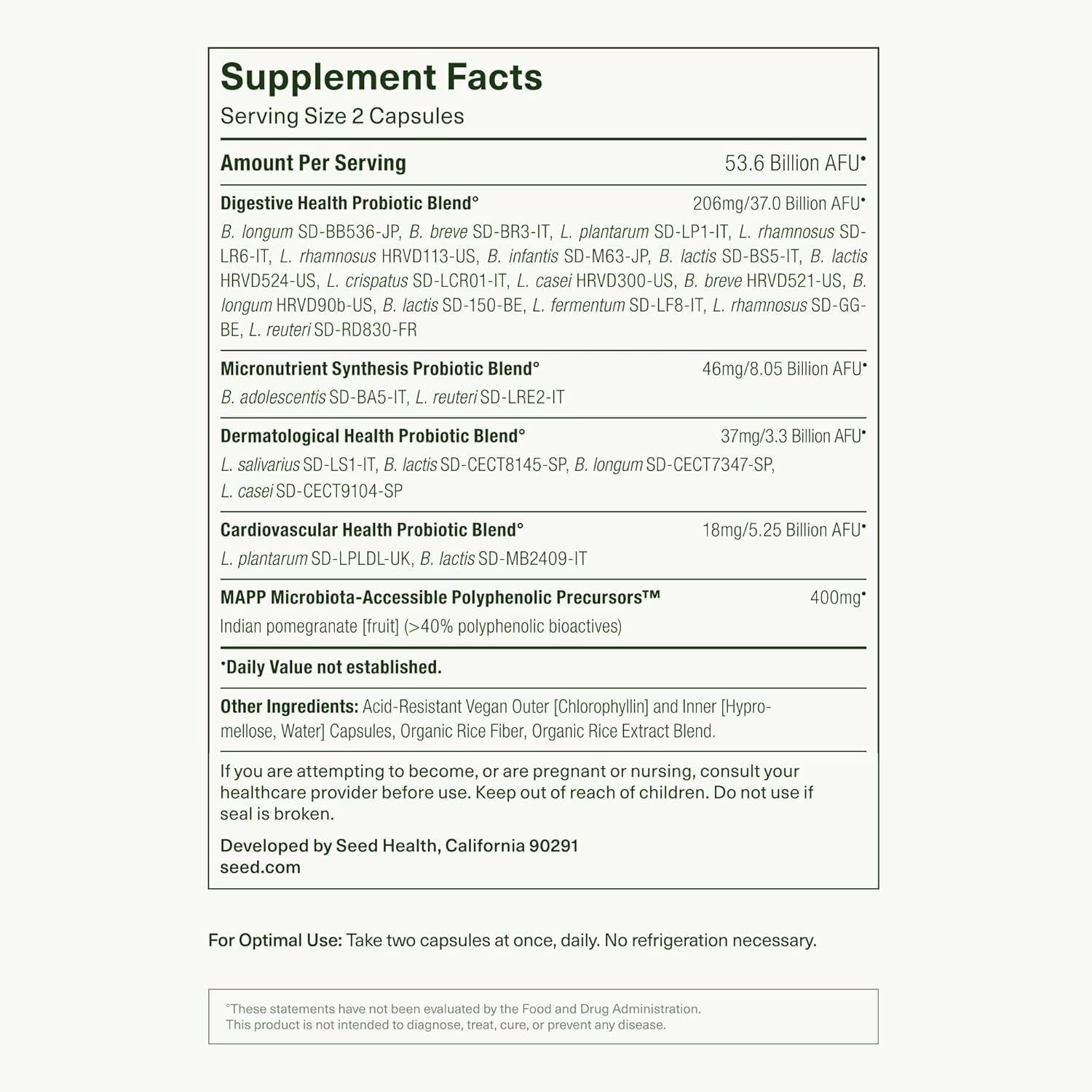 Seed DS-01® 14-Day Gut Reset – 28 Capsules | Rapid Gut Relief & Microbiome Support