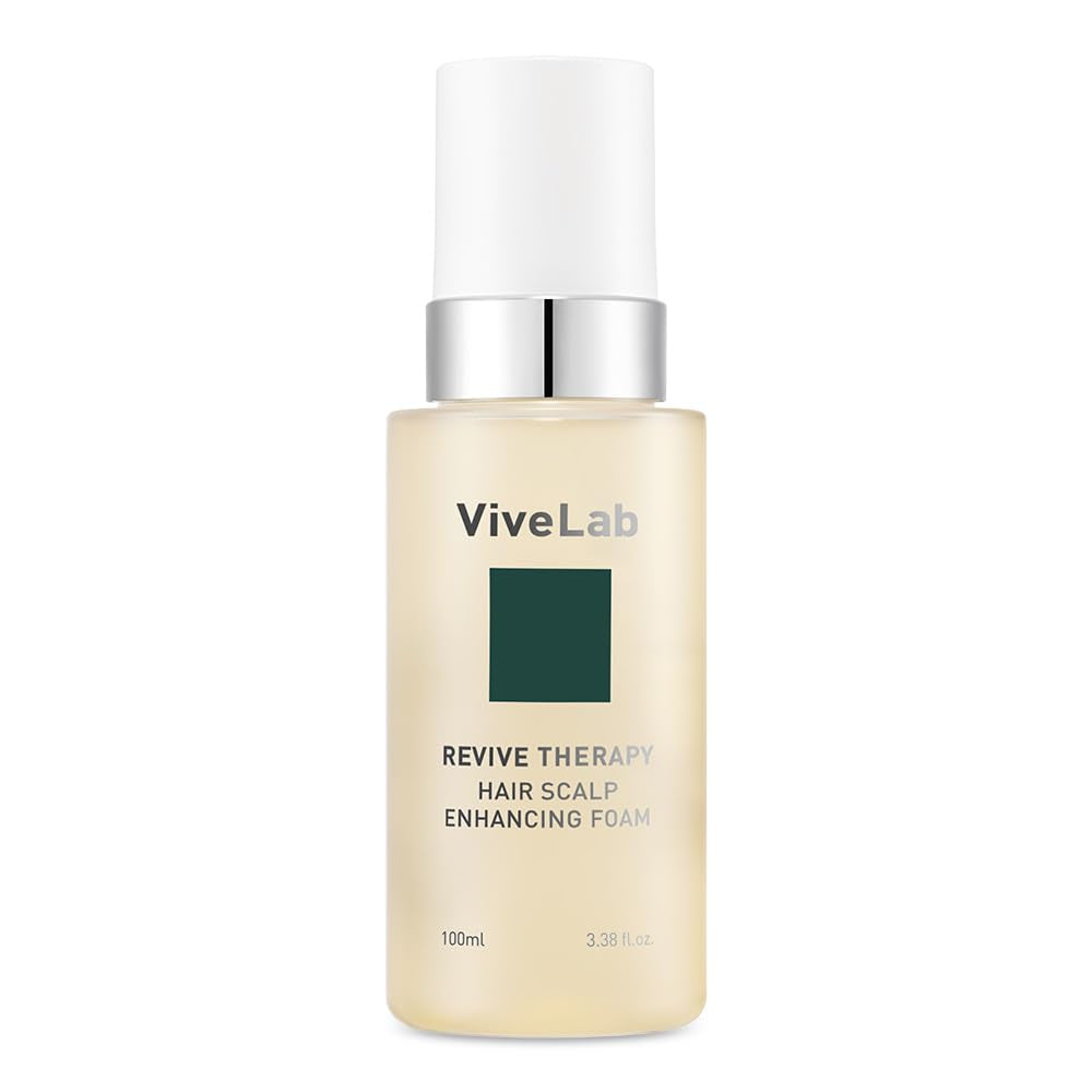 Vivelab Micro Foam Scalp Treatment - Hair Growth Serum for Thicker Hair, Premium Scalp Care with Biotin, Rosemary Oil & Caffeine, Clinically Tested Thinning Hair Care, Vegan