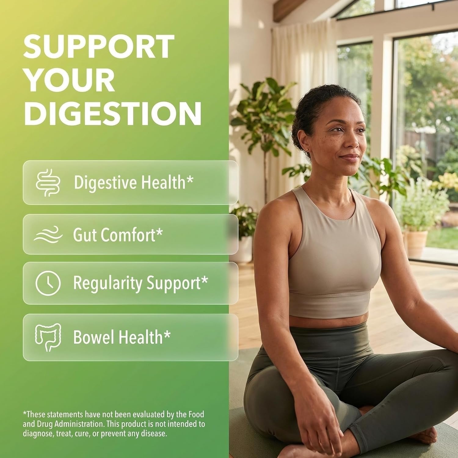 Clean Nutraceuticals Digestive Gut Health Complex – 60 Capsules | Slippery Elm, Psyllium Husk, Aloe Vera & Marshmallow Root | Pre & Probiotic Blend