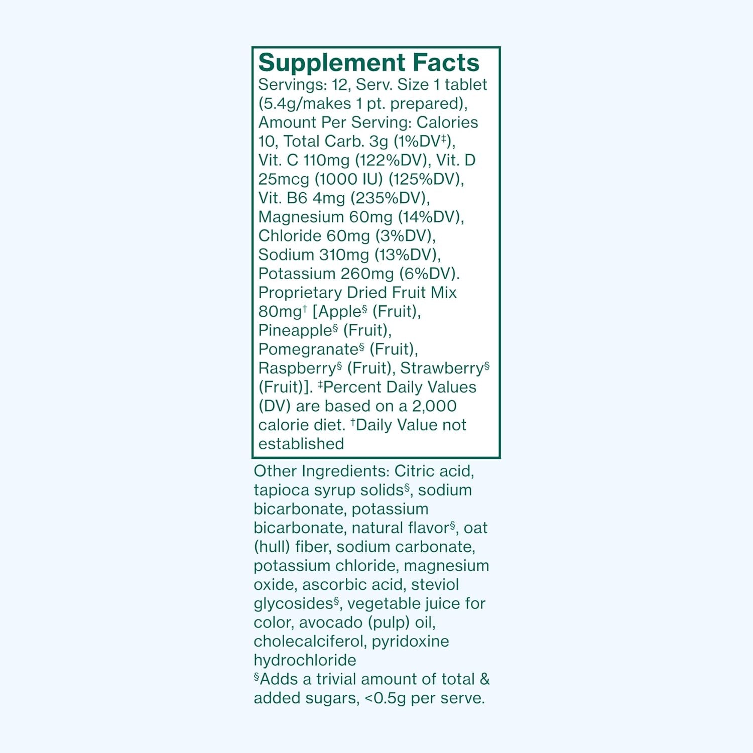 Love Wellness Daily Love Electrolytes – Hydration & Hormone Balance Tablets for Women | Berry Flavour | 12 Tablets