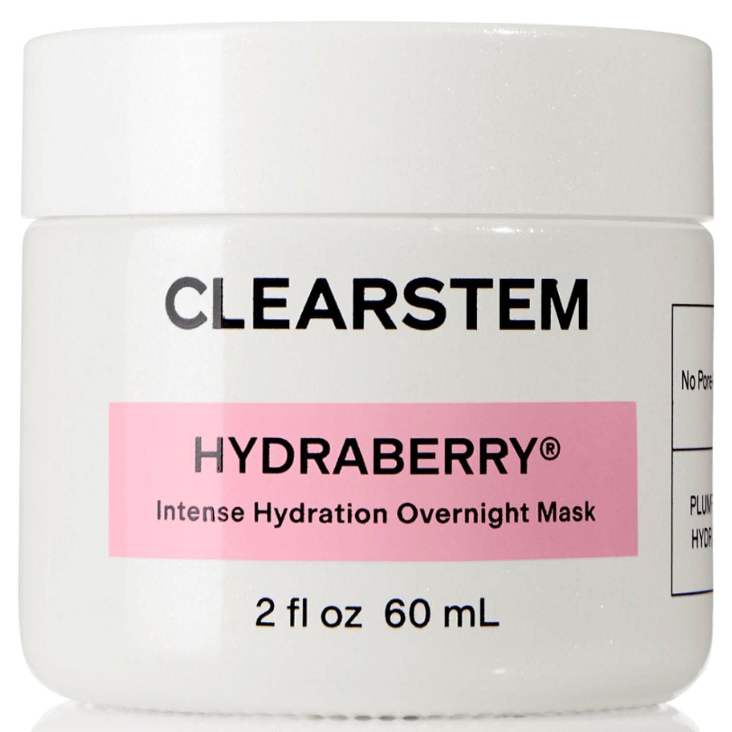 CLEARSTEM HYDRABERRY Hydrating Face Mask for Women - Night Mask for Sleeping for Women with Ceramides, Arnica & Magnesium PCA - Overnight Mask for Evening Hydration to Nourish & Protect Skin Barrier