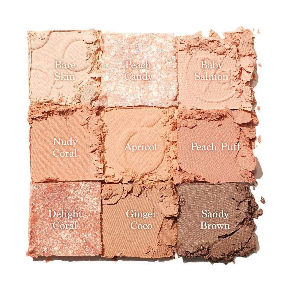 dasique Eyeshadow Palette - 14 Peach Squeeze - Glam Global UKdasique