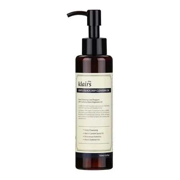 Dear Klairs - Gentle Black Deep Cleansing Oil - 150ml - Glam Global UKDear Klairs