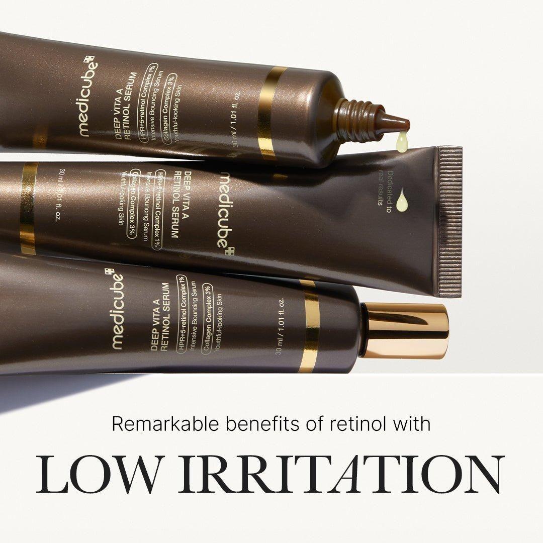 Medicube Deep Reviving Bakuchiol Retinol Serum - 30ml | Low Irritation, Anti - Aging & Skin Texture Improvement - Glam Global UKMedicube