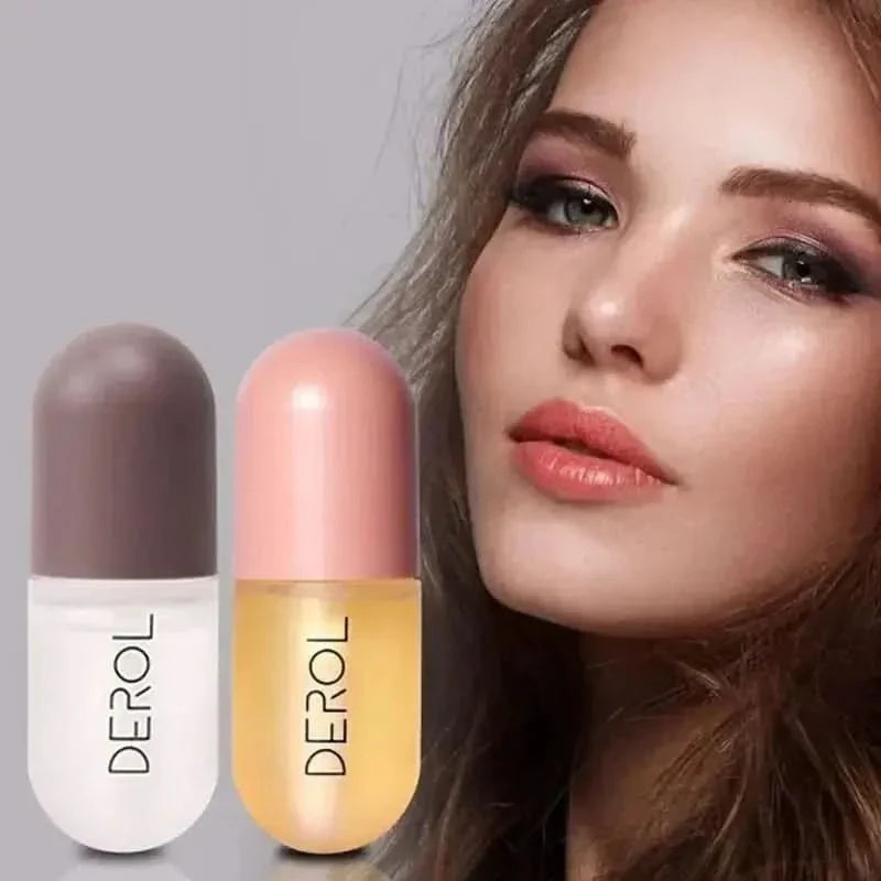 DEROL™ Lip Plumper Kit | Day & Night Lip Treatment - Vegan & Cruelty - Free - Glam Global UKDEROL