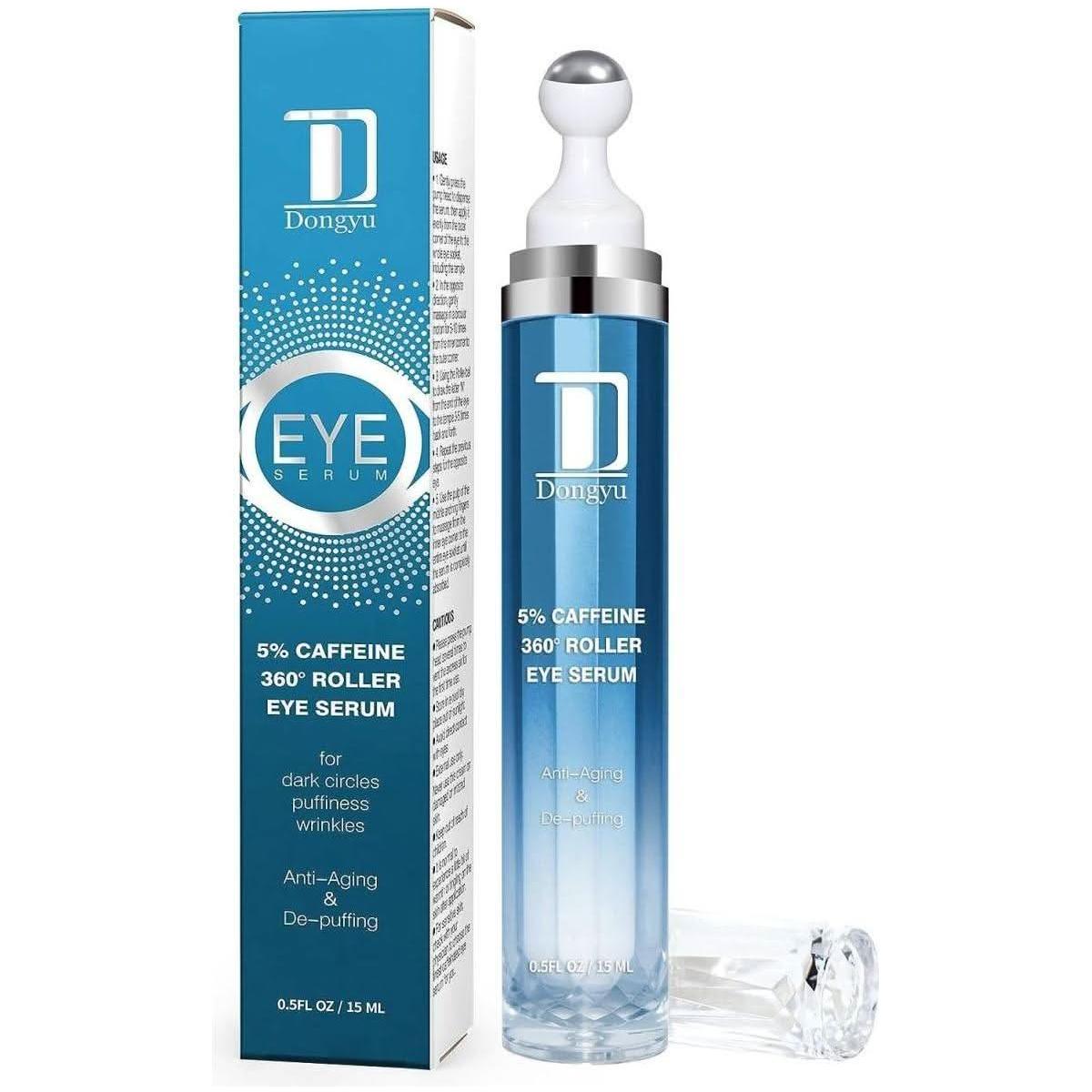 Dongyu 5% Caffeine Eye Serum and Under Eye Roller Cream - Glam Global UKDongyu
