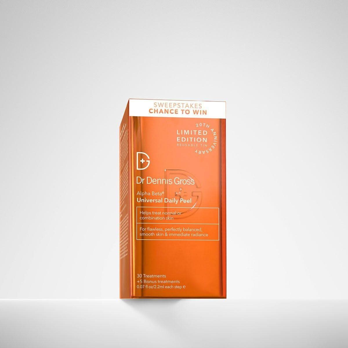 Dr Dennis Gross 20th Anniversary Alpha Beta Universal Daily Peel - 35 Applications - Glam Global UKDr Dennis Gross
