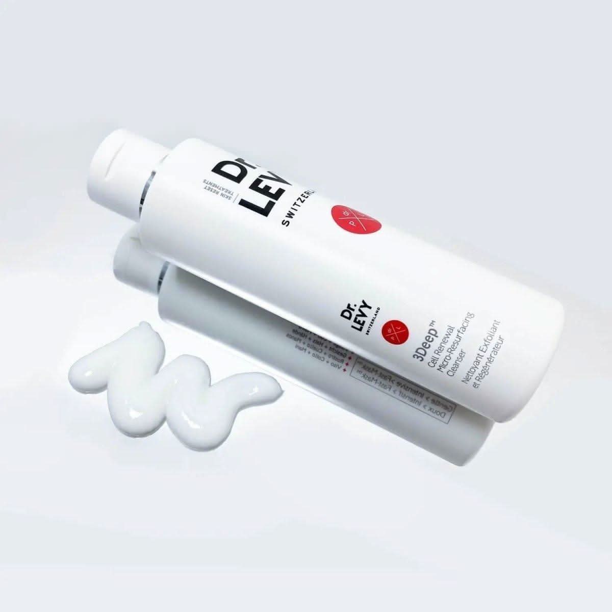 Dr LEVY Switzerland | 3Deep Cell Renewal Micro - Resurfacing Cleanser - Glam Global UKDr Levy Switzerland