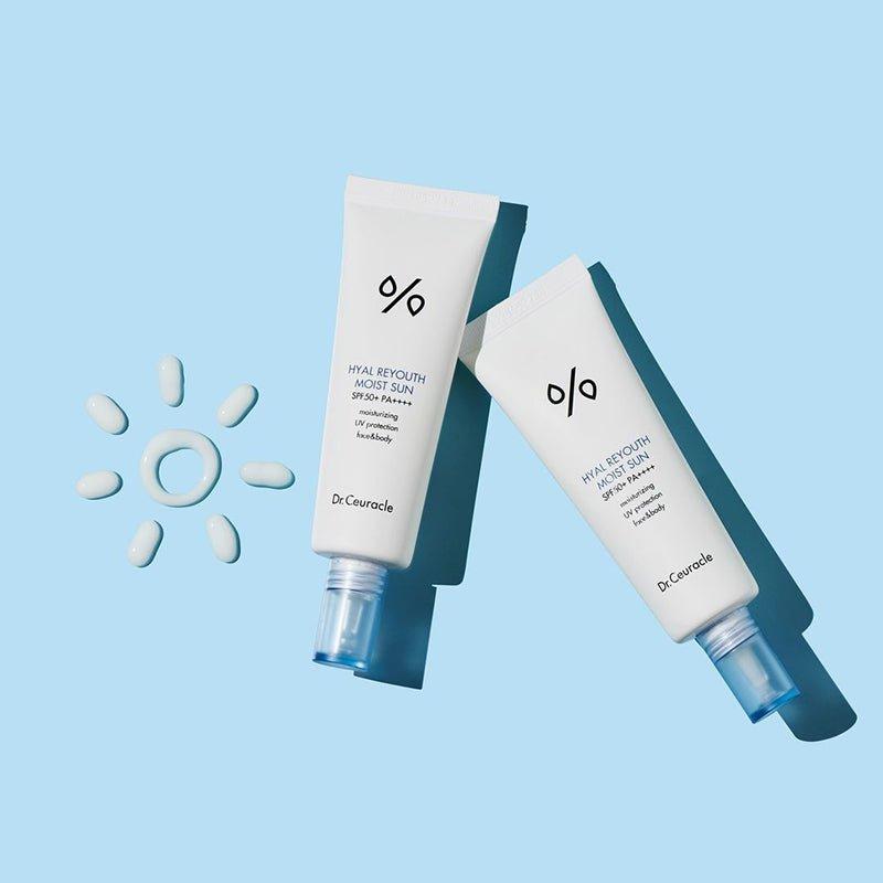 Dr.Ceuracle Hyal Reyouth Moist Sun SPF50+ PA++++ - 50 ml - Glam Global UKDr.Ceuracle