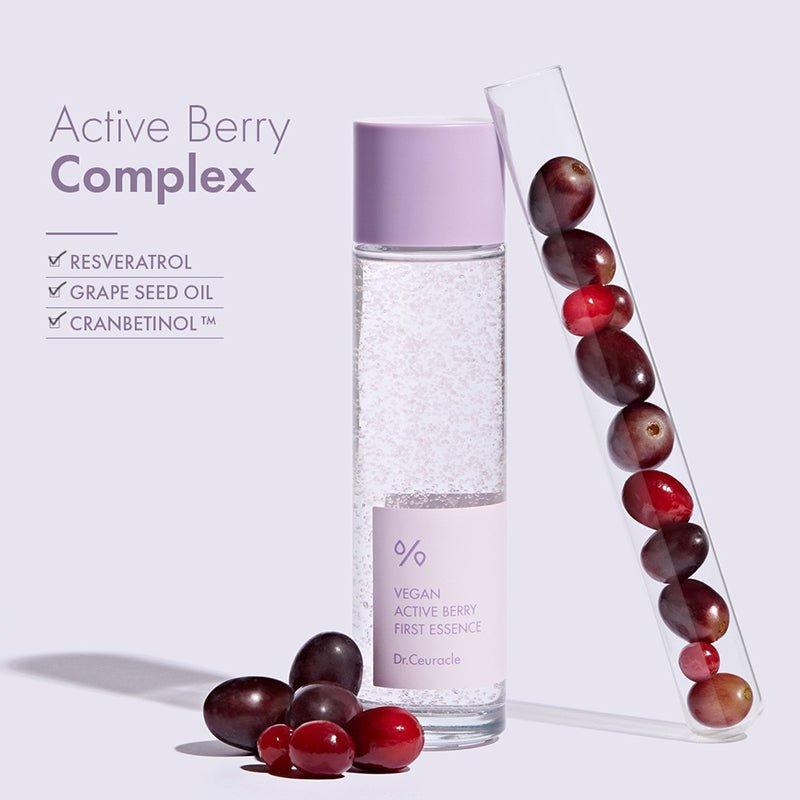 Dr.Ceuracle Vegan Active Berry First Essence - 150 ml - Glam Global UKDr.Ceuracle