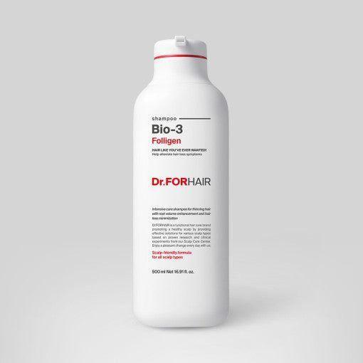 Dr.FORHAIR Bio - 3 Folligen Shampoo 500ml - Glam Global UKDr.FORHAIR