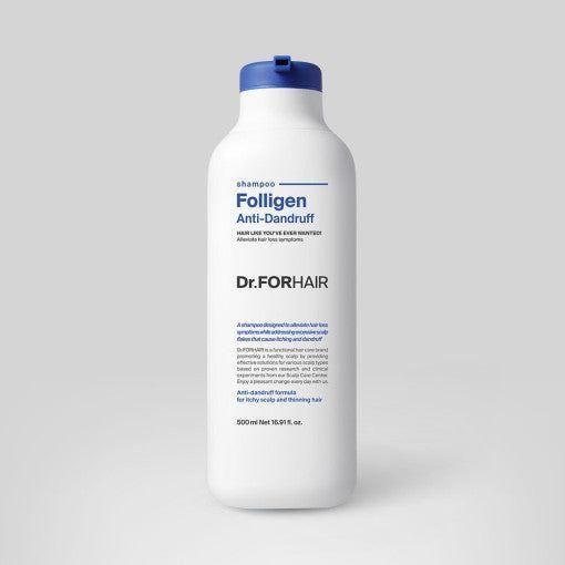 Dr.FORHAIR Folligen Anti - Dandruff Shampoo 500ml - Glam Global UKDr.FORHAIR