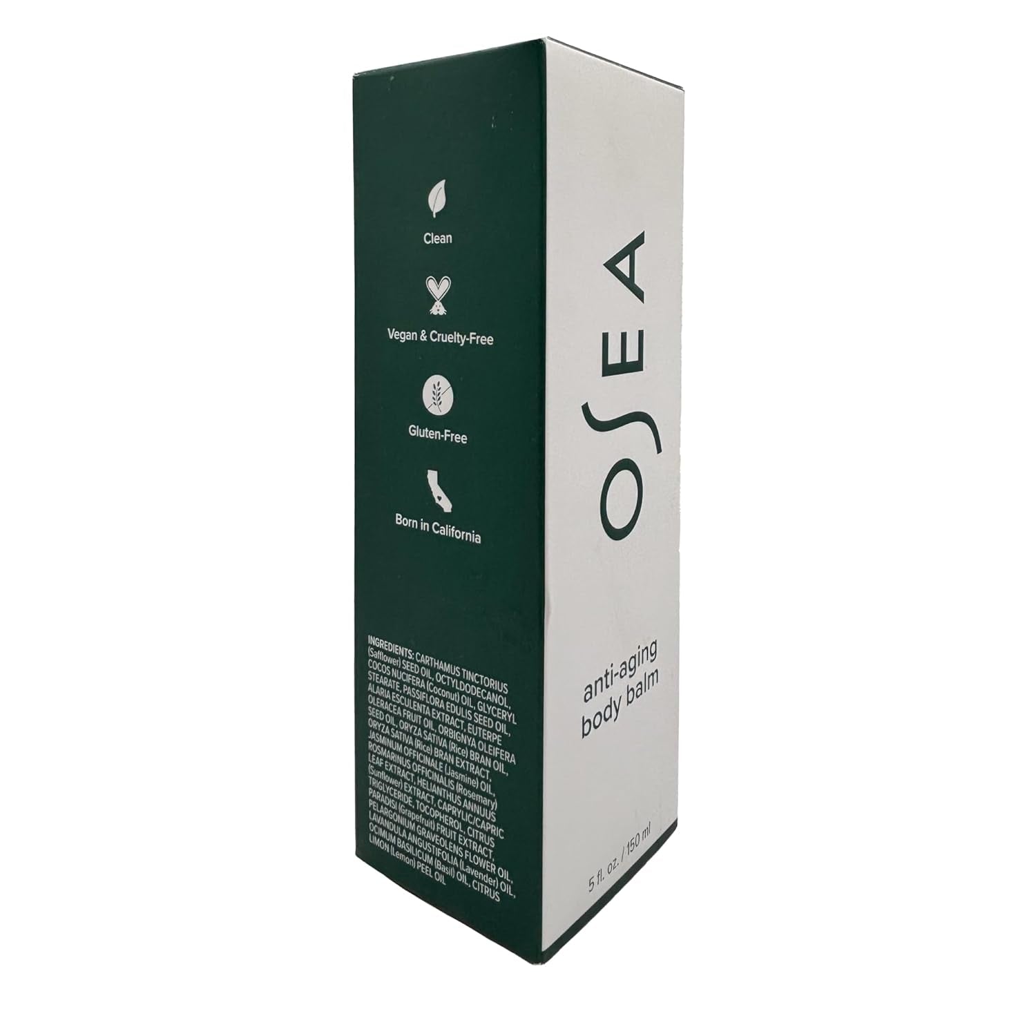 OSEA Anti-Aging Body Balm 5 Oz - Firming & Tightening Body Lotion for Hydration - for Silky Glowing Skin - Nutrient-Rich Seaweed Body Lotion - Clean & Vegan Body Care Anti-Aging Body Moisturizer