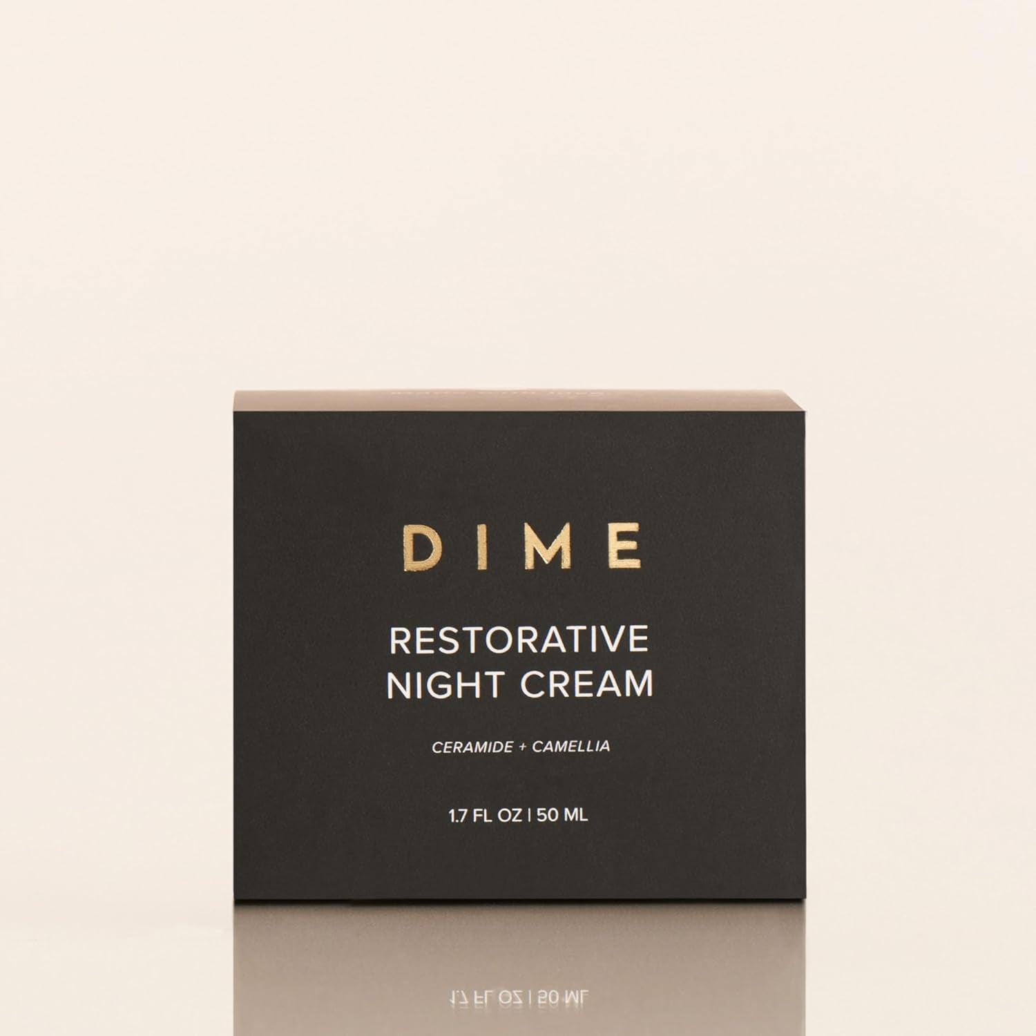 DIME Restorative Night Cream – 50ml | Hydrating, Peptide-Powered Overnight Moisturiser for Youthful Skin