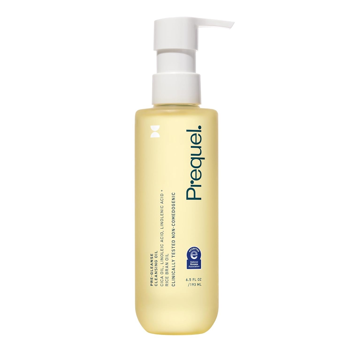 Prequel Skin Pre-Gleanse Oil Cleanser for Face. Double Cleansing Oil Skincare for Women with Cica and More. Non-Comedogenic Makeup Remover. Unscented Gentle Formula for All Skin Types. 6.5Oz
