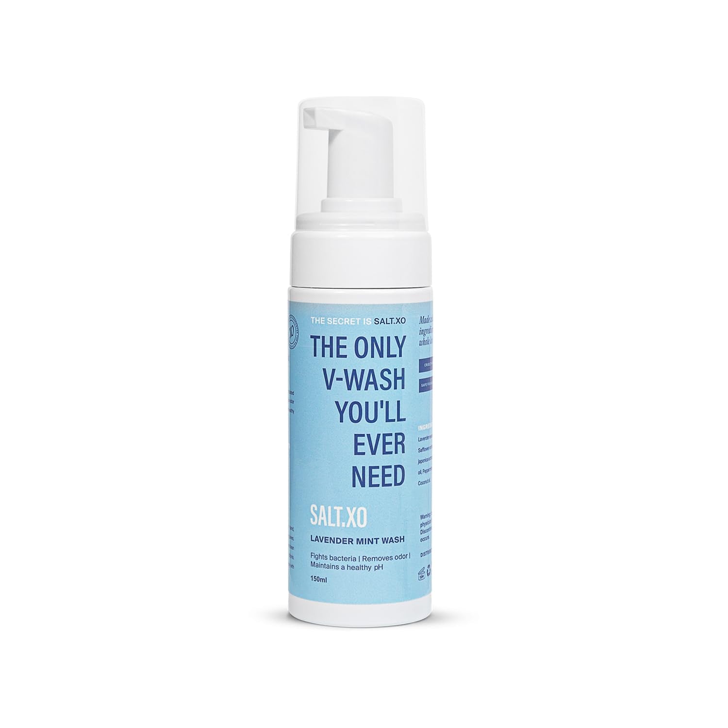 SALT.XO Lavender Mint Wash – 150ml | Gentle, pH-Balancing Plant-Based Yoni Wash