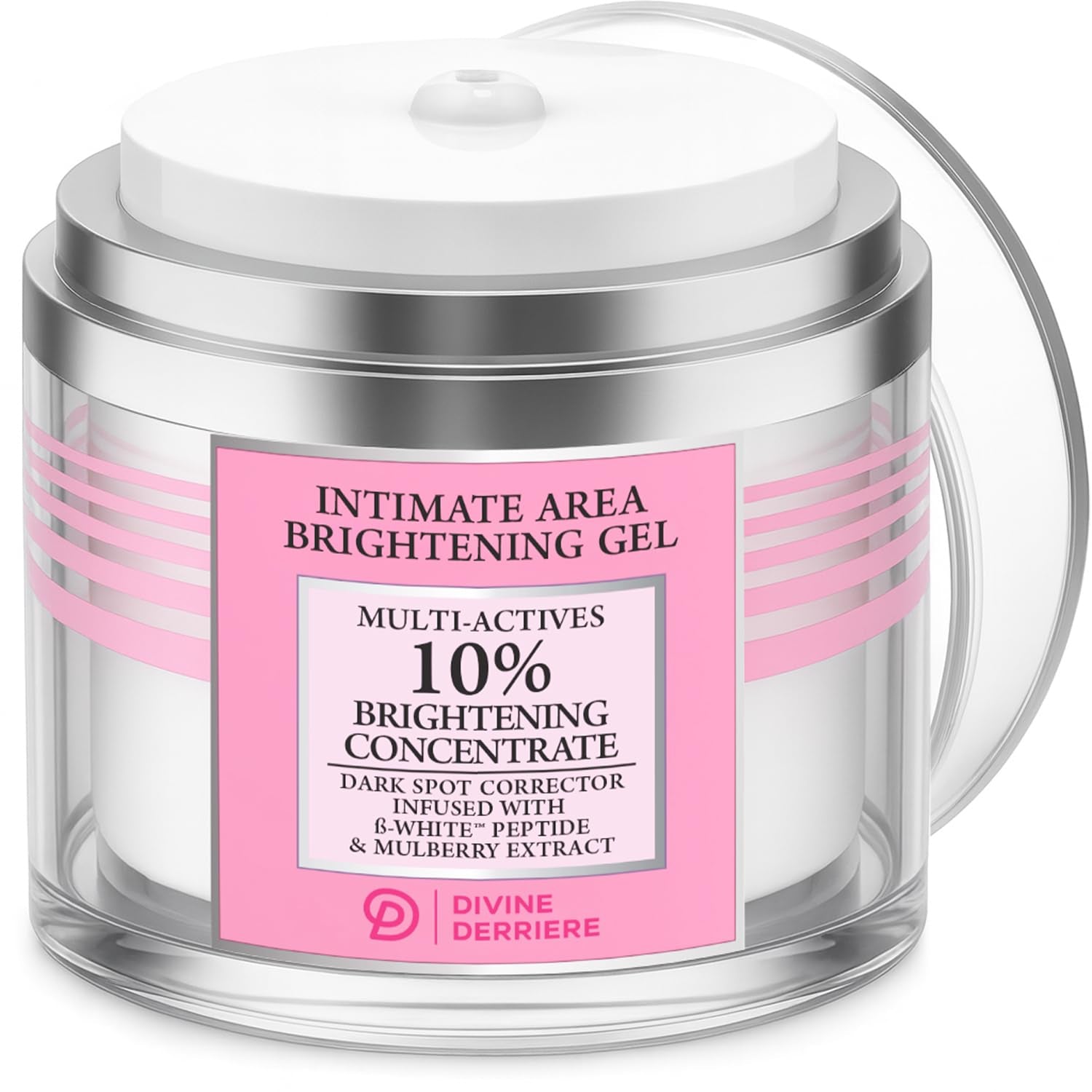Divine Derriere Intimate Dark Spot Corrector – Mulberry Extract, Alpha Arbutin & Peptides for Bikini Line, Underarms & Sensitive Areas | Body & Face - 50ml