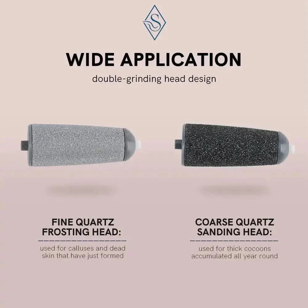 Electric Foot File for Heels – Rechargeable Grinding Tool - Glam Global UKGlam Global UK