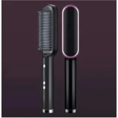 Electric Heated Hair Straightener Brush - Glam Global UKGlam Global UK