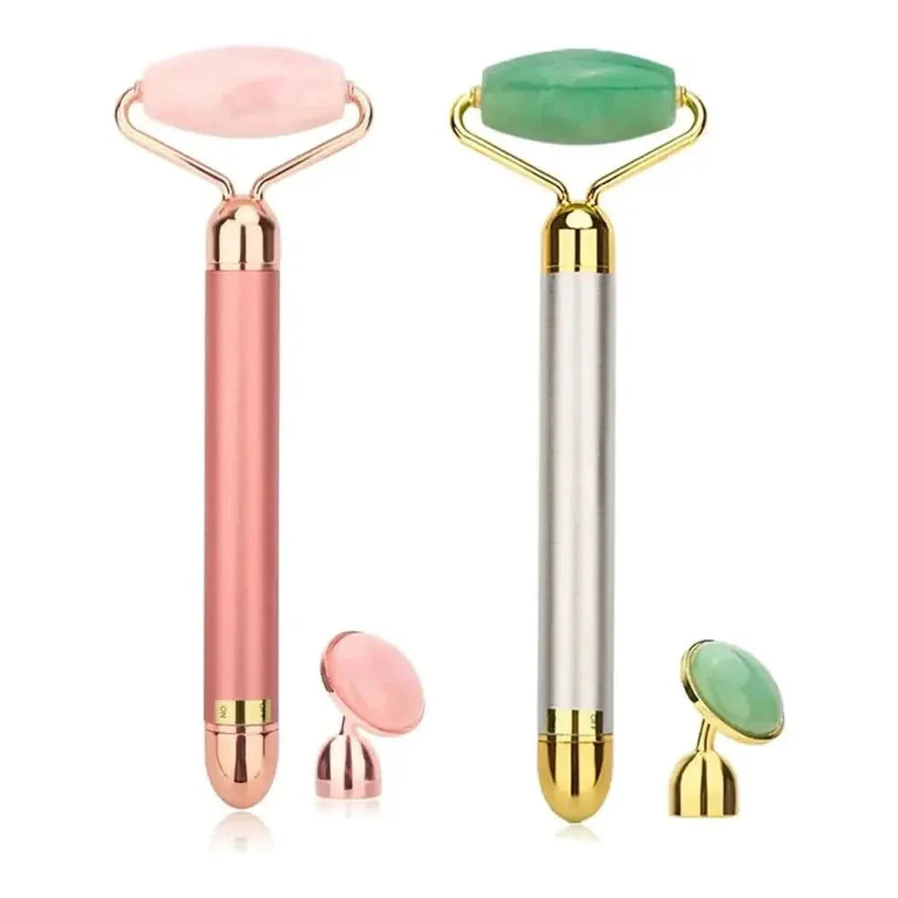 Electric Jade Roller Facial Massager: Recharge, Rejuvenate, Radiate - Glam Global UKGlam Global UK