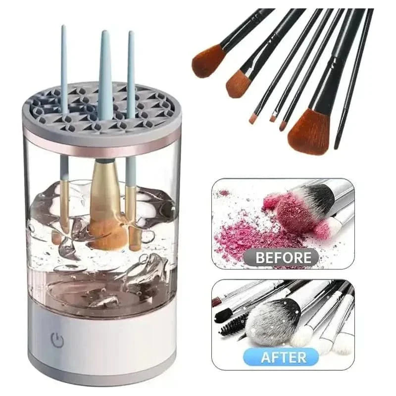 Electric Makeup Brush Cleaner – Effortless & Fast Brush Cleaning - Glam Global UKGlam Global UK