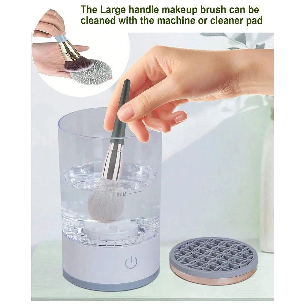 Electric Makeup Brush Cleaner – Effortless, Fast Cleaning for Flawless Application - Glam Global UKGlam Global UK