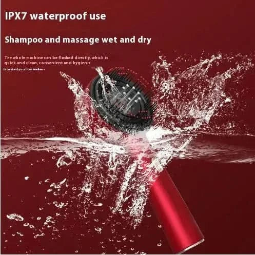 Electric Massage Comb | Scalp Care with Red Light Therapy & Adjustable Intensity - Glam Global UKGlam Global UK