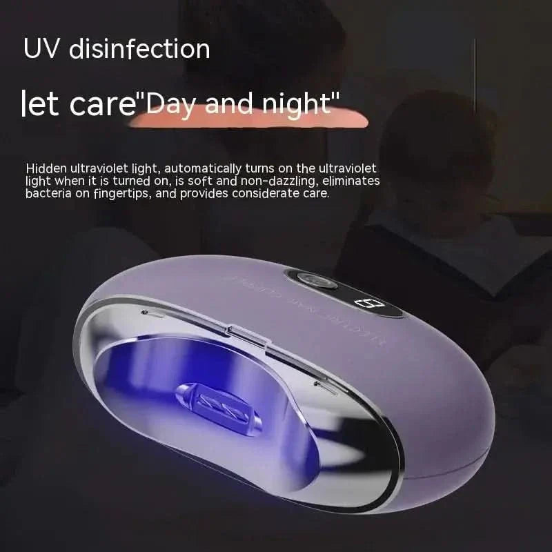 Electric Nail Clipper | Battery - Operated with LCD Display | Portable & Durable Design - Glam Global UKGlam Global UK