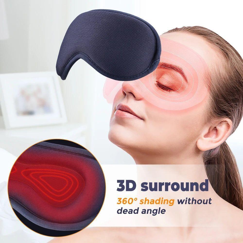 Electric Vibration Eye Massager Heated Eye Mask - Glam Global UKGlam Global UK