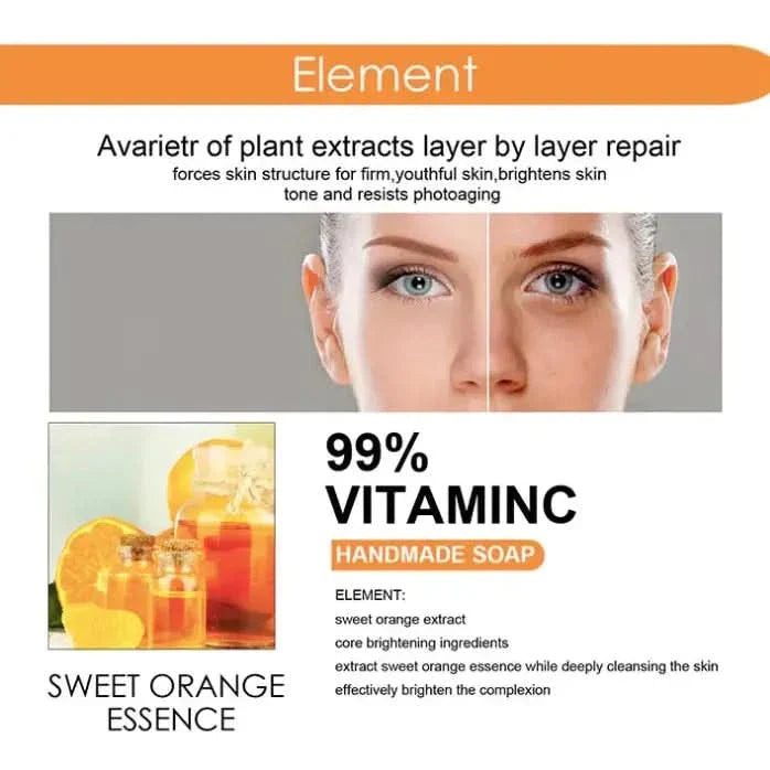Elements™ Vitamin C Whitening Soap - 100g - Glam Global UKElements