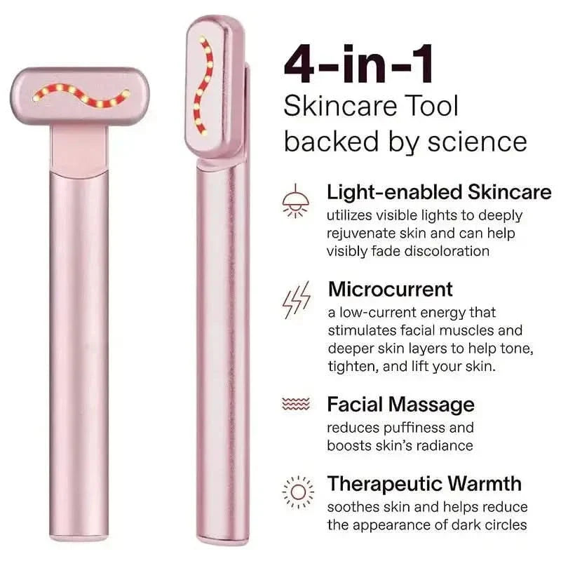 EMS Microcurrent Face Lifting Device – Tighten, Lift & Rejuvenate Your Skin - Glam Global UKGlam Global UK