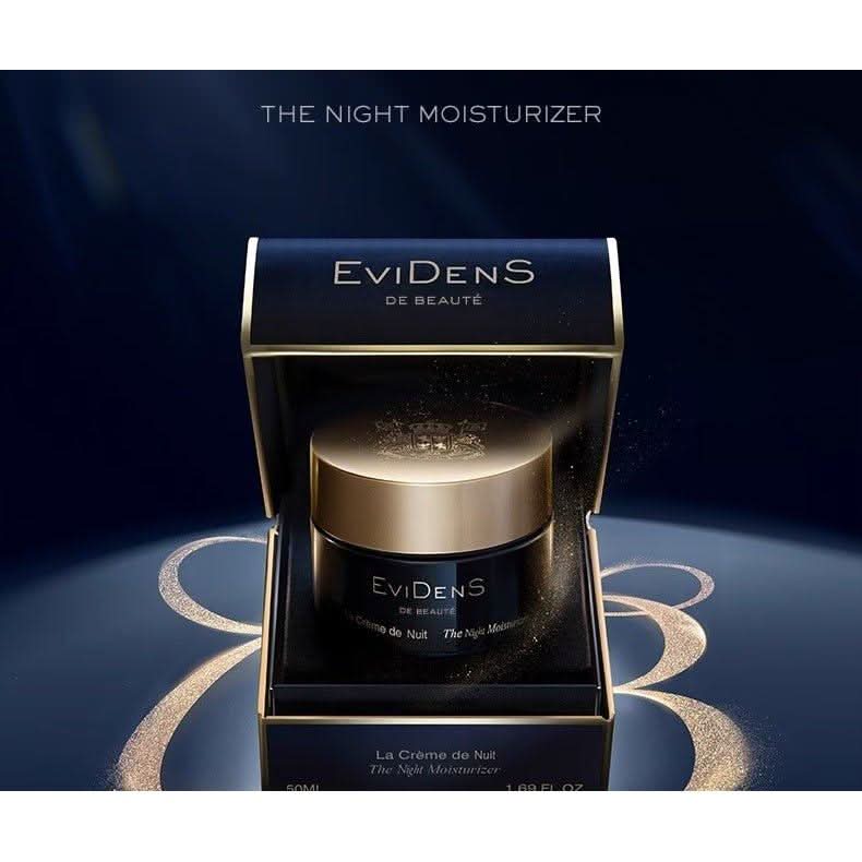 EVIDENSDEBEAUTE The Night Moisturizer – Deep Hydration & Overnight Repair (50ml) - Glam Global UKEVIDENSDEBEAUTE