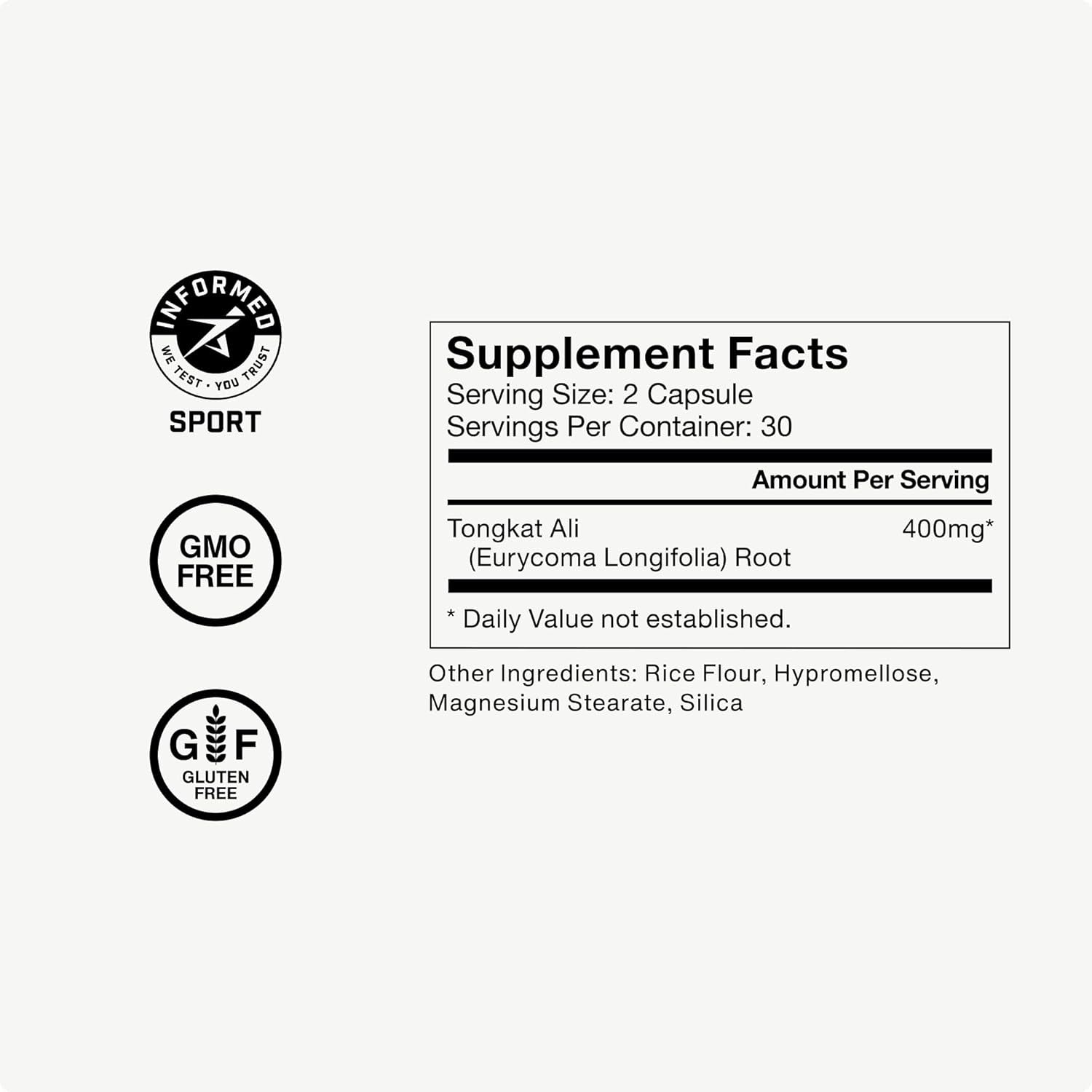 Momentous Tongkat Ali Longjack Root Extract – Hormone Balance, Performance & Mood Support | 400mg | Informed Sport Certified | Natural Wellness | 30 Servings