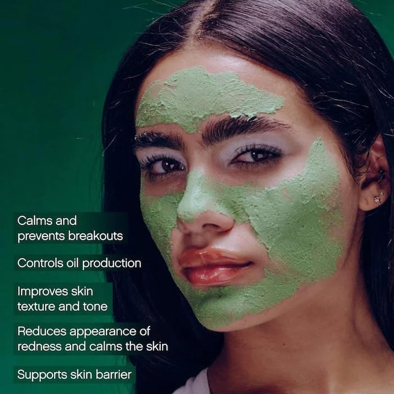 Topicals Clearly Breakout, Clarifying + Calming Mask for Acne-Prone Skin | Reduces Breakouts & Redness | Clinical-Strength, Dual-Acid Formula with Hypochlorous Acid | Vegan, Cruelty-Free (2 Oz)