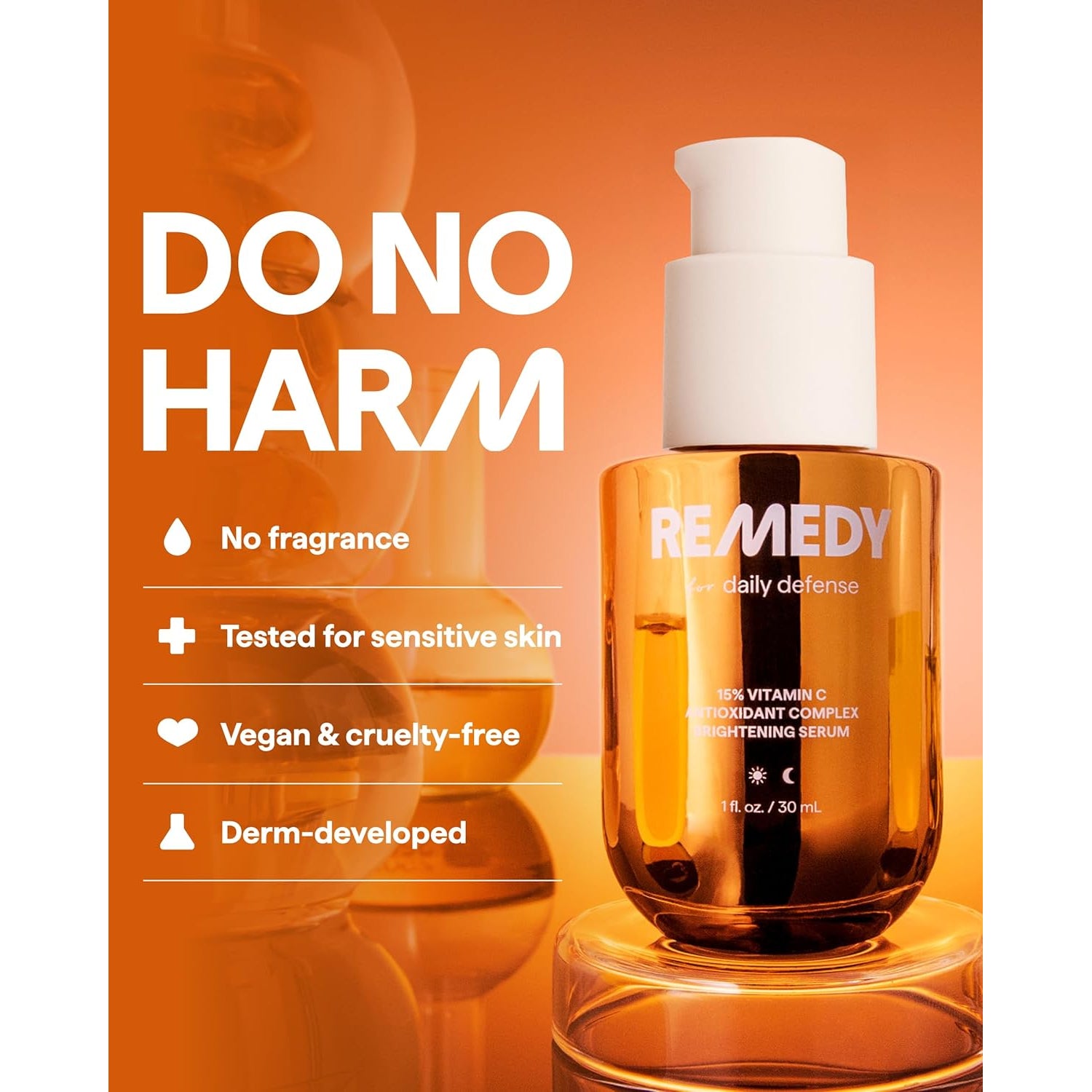 Remedy for Daily Defense | 15% Vitamin C Complex Brightening Serum - 30ml