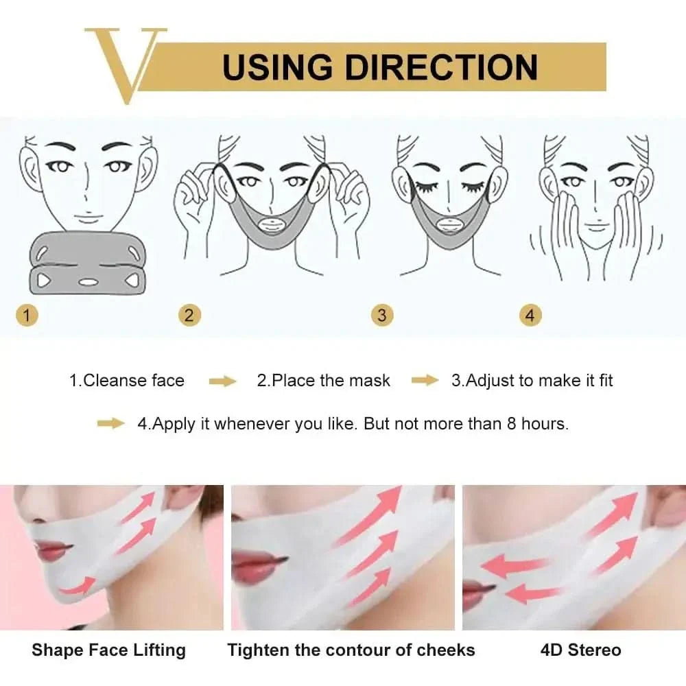 Face Lifting V Shape Slimming Mask - Glam Global UKGlam Global UK