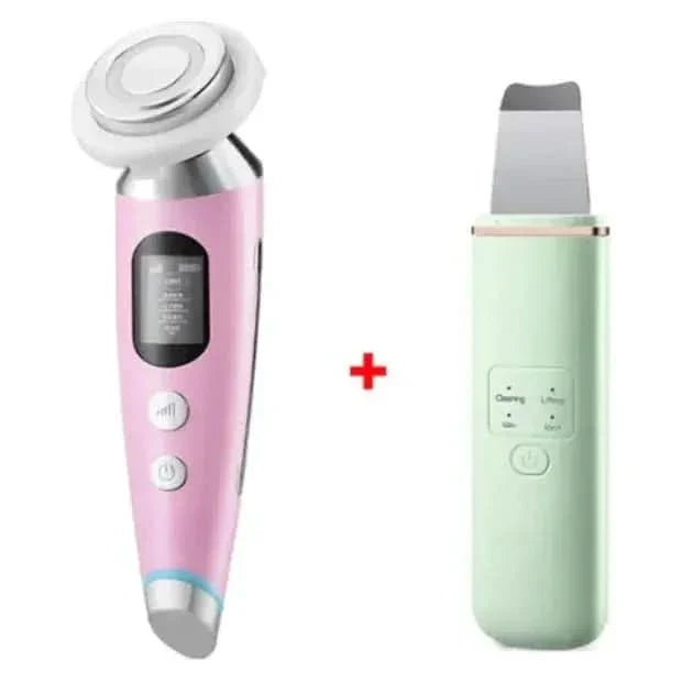 Face Massager with Light Therapy: Revitalize &amp; Rejuvenate - Glam Global UKGlam Global UK