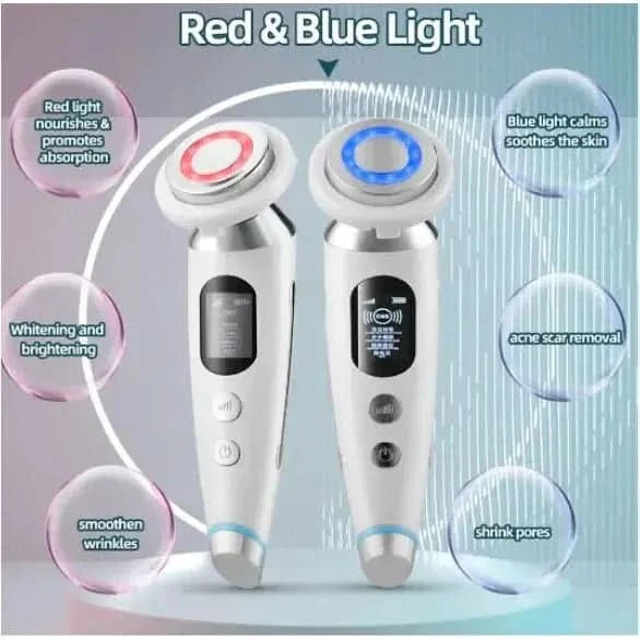 Face Massager with Light Therapy: Revitalize &amp; Rejuvenate - Glam Global UKGlam Global UK