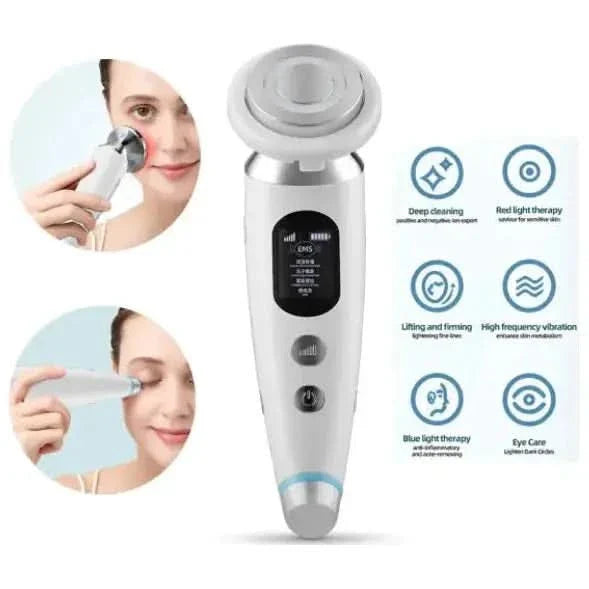 Face Massager with Light Therapy: Revitalize &amp; Rejuvenate - Glam Global UKGlam Global UK