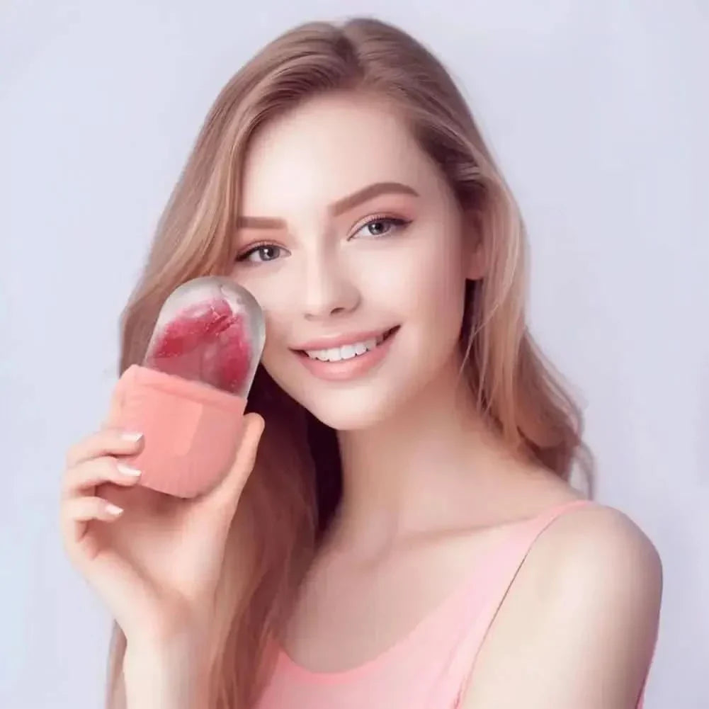 Facial Ice Cube Mold Silicone - Glam Global UKGlam Global UK