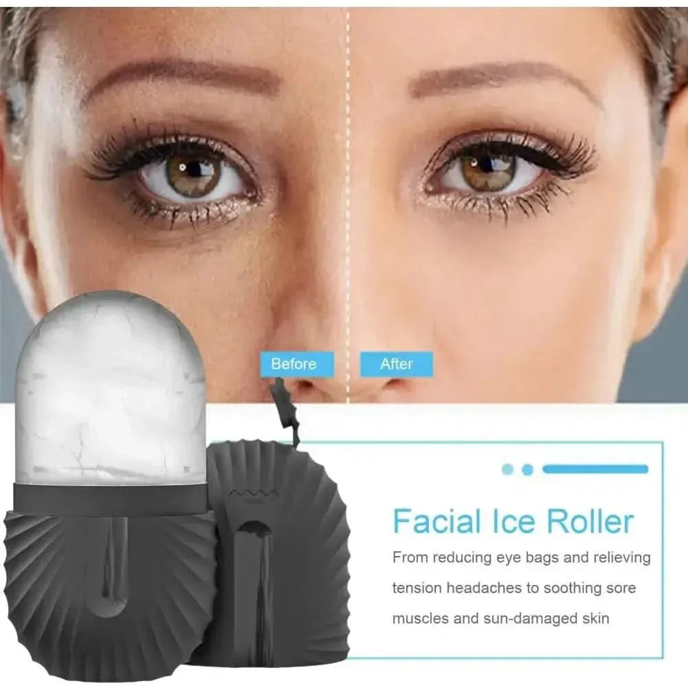 Facial Ice Cube Mold Silicone - Glam Global UKGlam Global UK