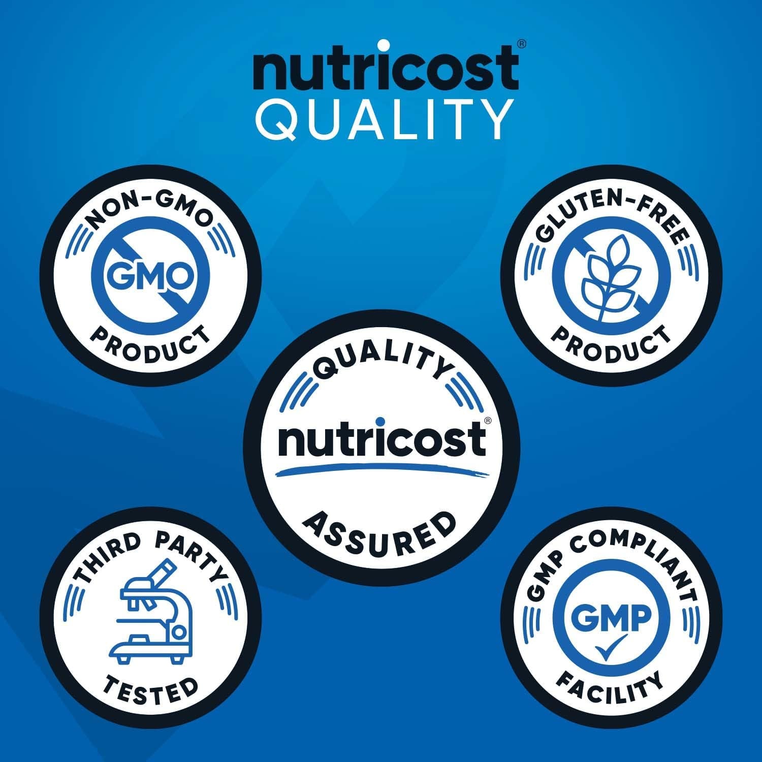 Nutricost Nitric Oxide Booster 2250MG – 180 Capsules | Boost Circulation, Energy & Performance