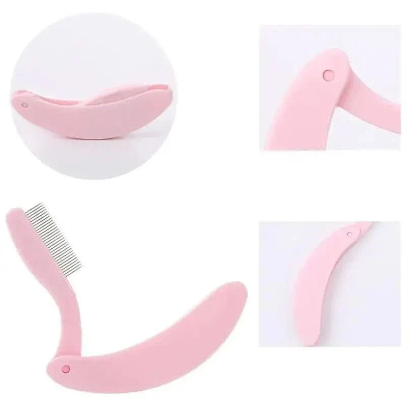 Foldable Ultra - fine Steel Needle Eyebrow Extension Brush - Glam Global UKGlam Global UK