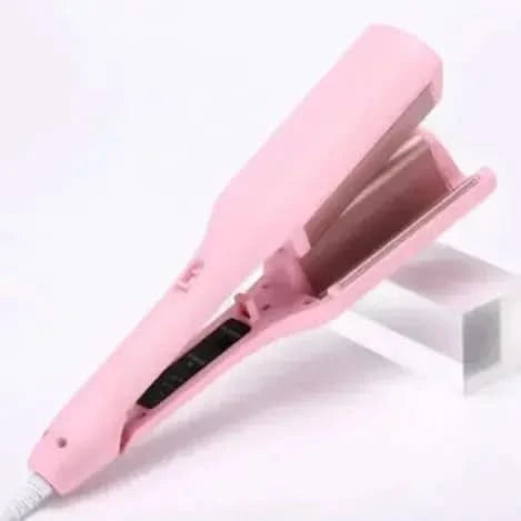 French Deep V Hair Curler – 32MM Big Wave and Water Ripple Curling Iron - Glam Global UKGlam Global UK