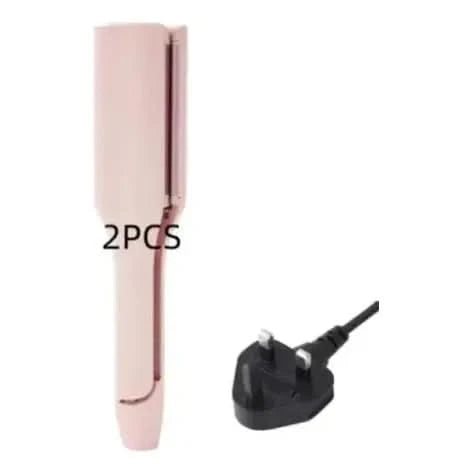 French Deep V Hair Curler – 32MM Big Wave and Water Ripple Curling Iron - Glam Global UKGlam Global UK
