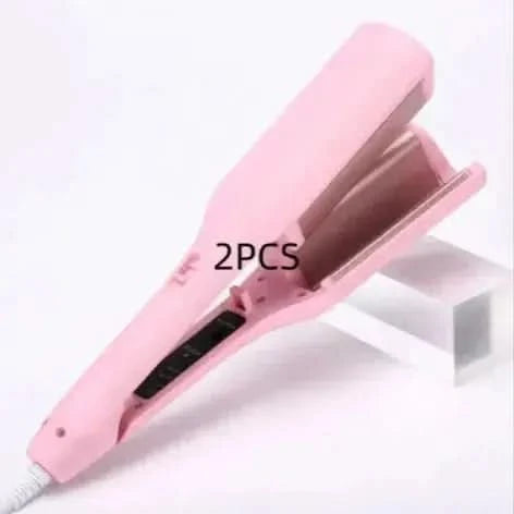French Deep V Hair Curler – 32MM Big Wave and Water Ripple Curling Iron - Glam Global UKGlam Global UK